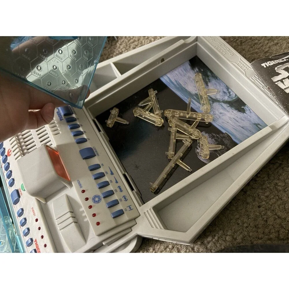 Tiger Electronics Star Wars Electronic Galactic Battle Board Game Sound Effects